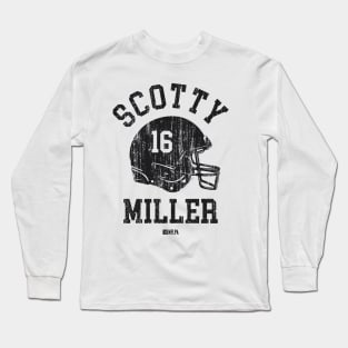 Scotty Miller Atlanta Helmet Font Long Sleeve T-Shirt